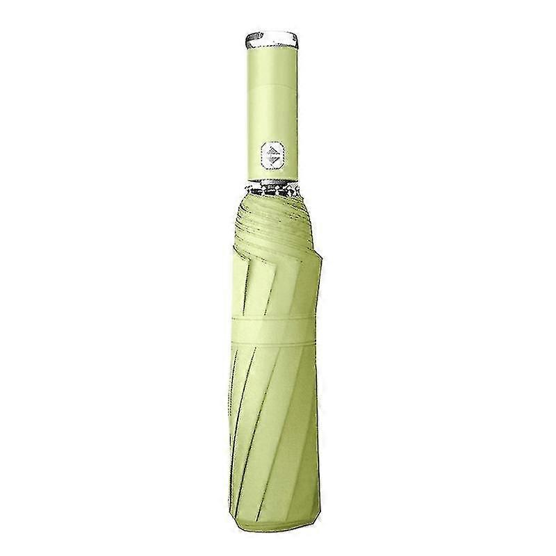 Automatic Folding Umbrella Built-In Led Light 10 Bones Rain And Sun Umbrellas For Raining Sunny Days Night Time Outdoor Traveling Use