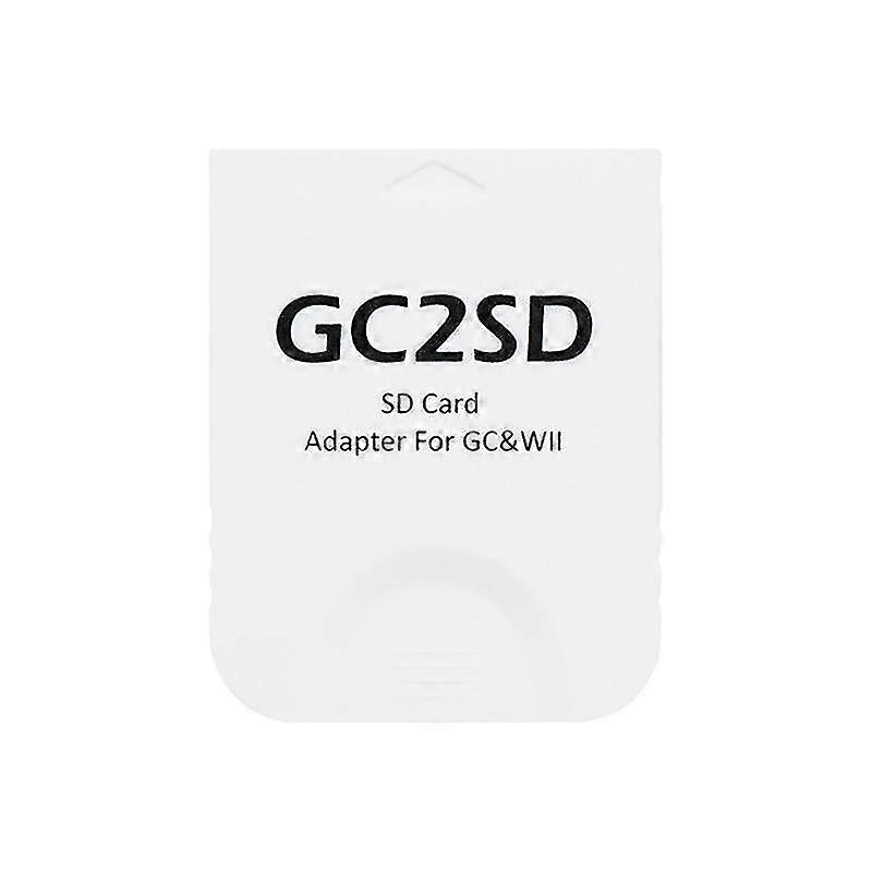 Gc2sd -sd Card Adapter Memory Card Adapter For Consoles Sd2sp2(white)