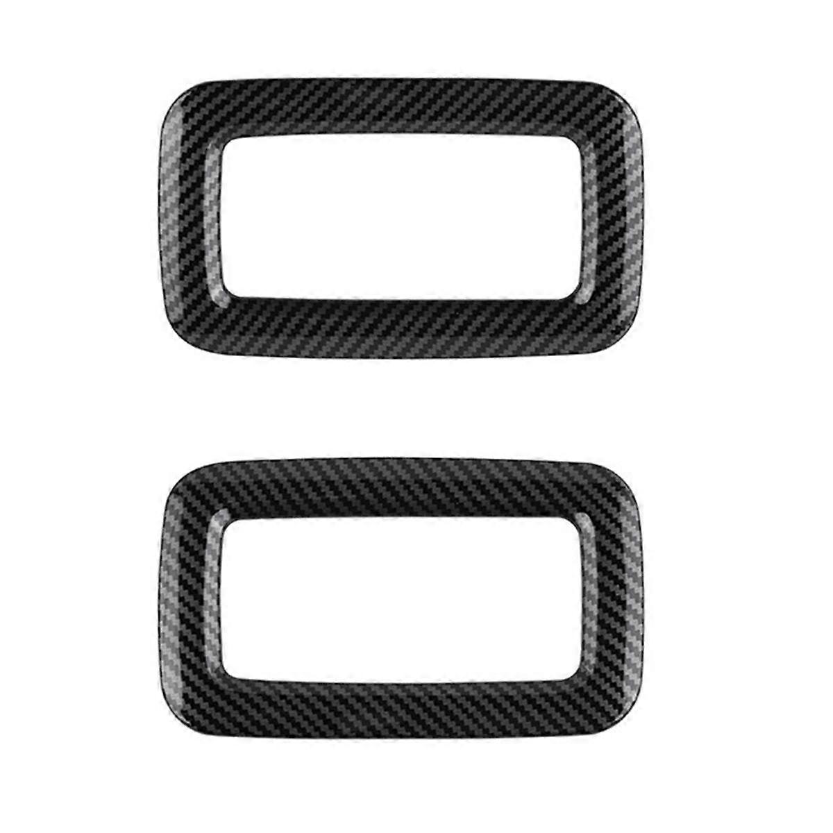 Car Carbon Fiber Inner Door Handle Cover for Spacia 2017-2022 Door Bowl Handle Trim Frame Sticker