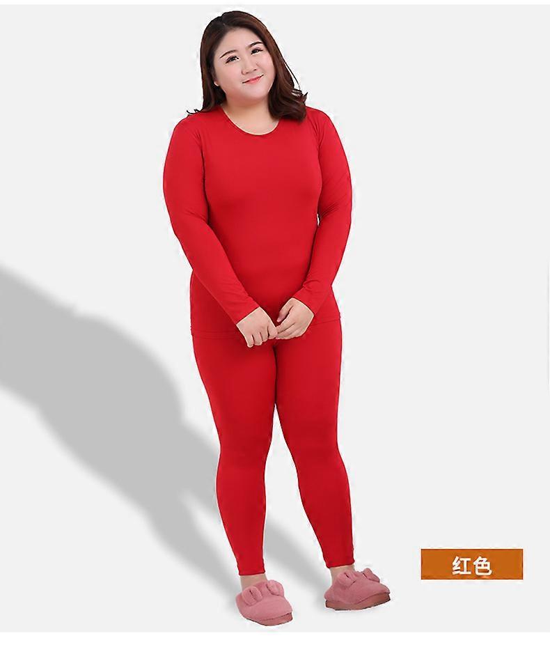 Women's Plus Size Thermal Underwear Set