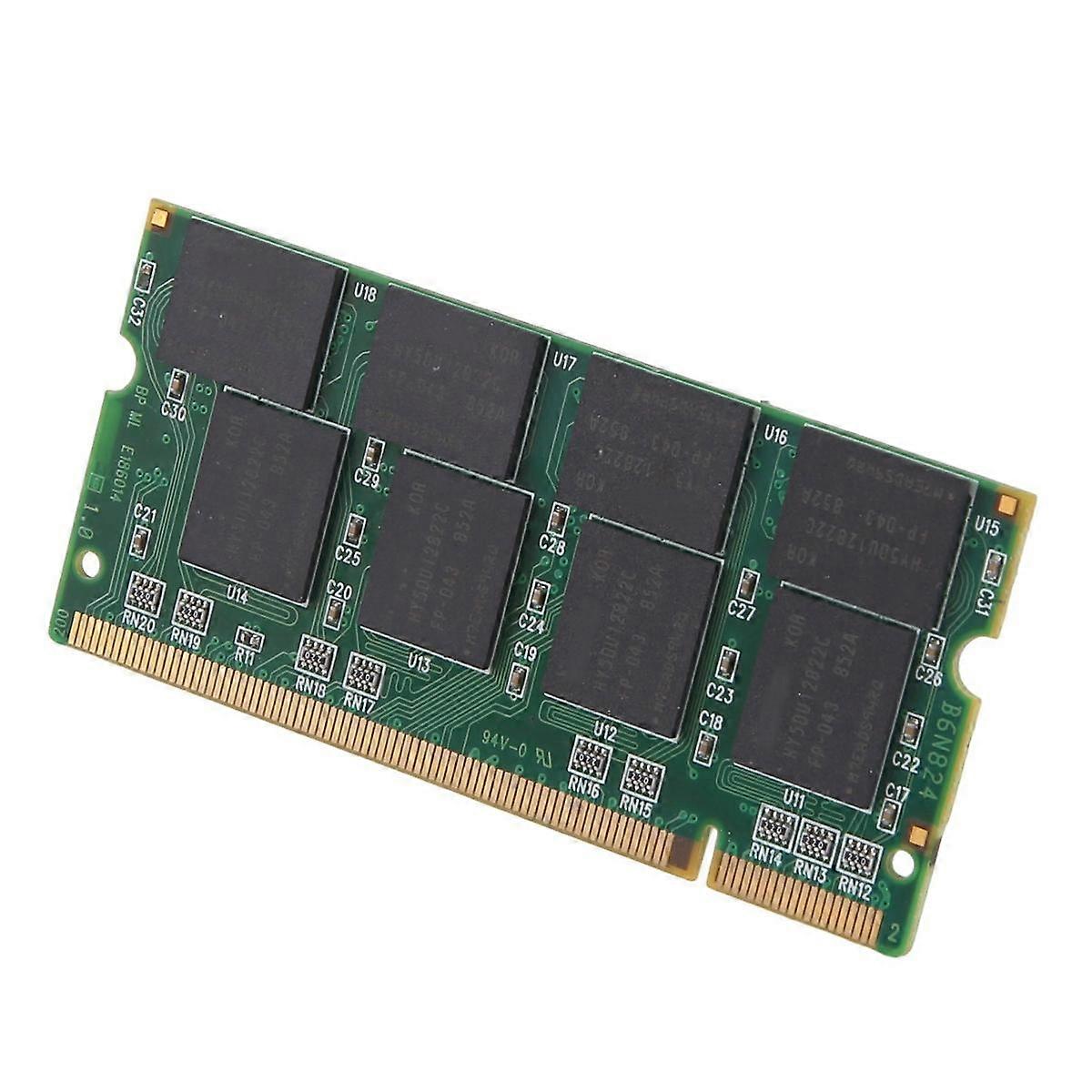 Pour 1 Go de mémoire d’ordinateur portable DDR1 Ram + gilet de refroidissement DDR333 PC 2700 333Mhz SO-DIMM 200PIN pour ordinateur portable Sodimm Memoria