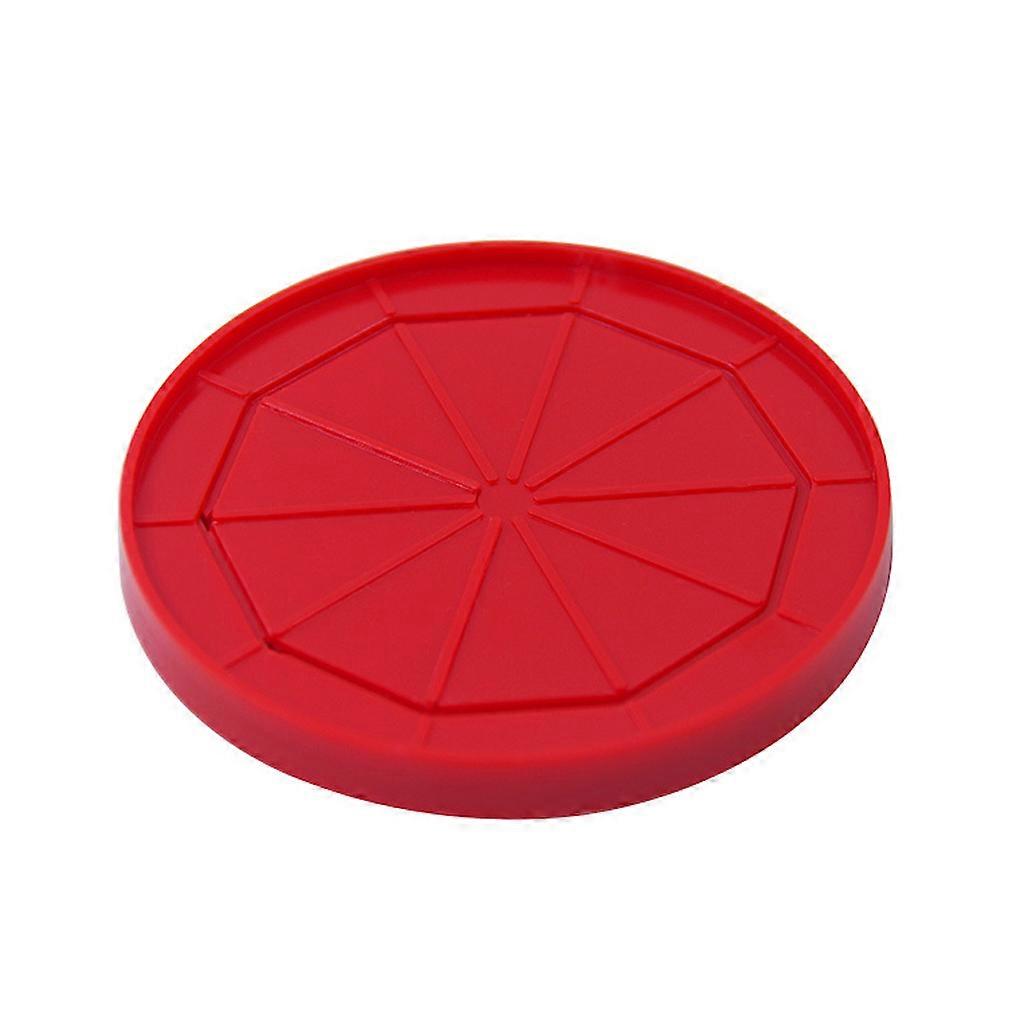 Close-up Magic Red Cup Mat for Coin Illusions Magic Trick Prop