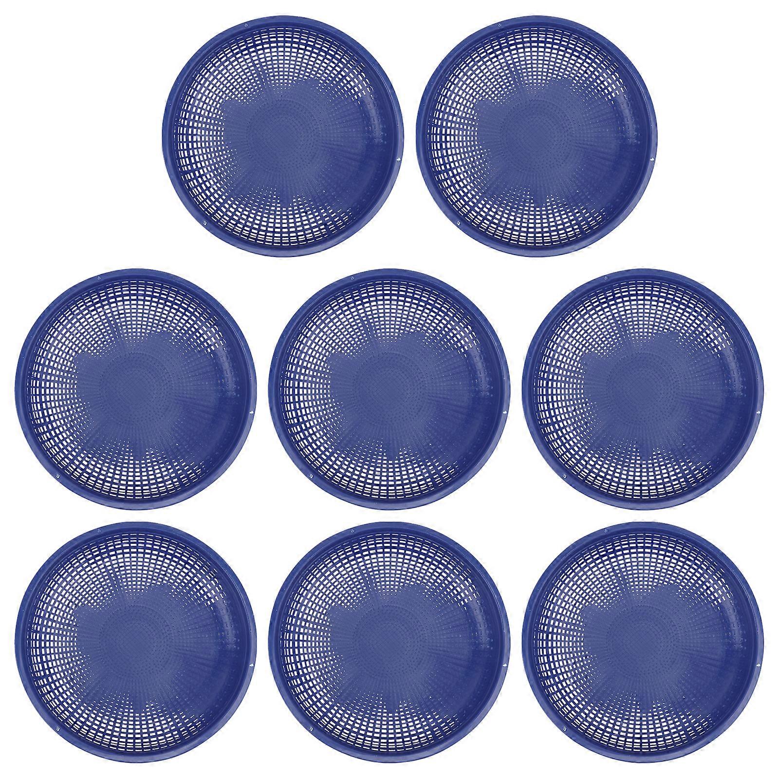 8pcs Plastic Bird Cage Outdoor Decoration Ornament Bird Nest Pet Bird Cage Breeding Hatching Box