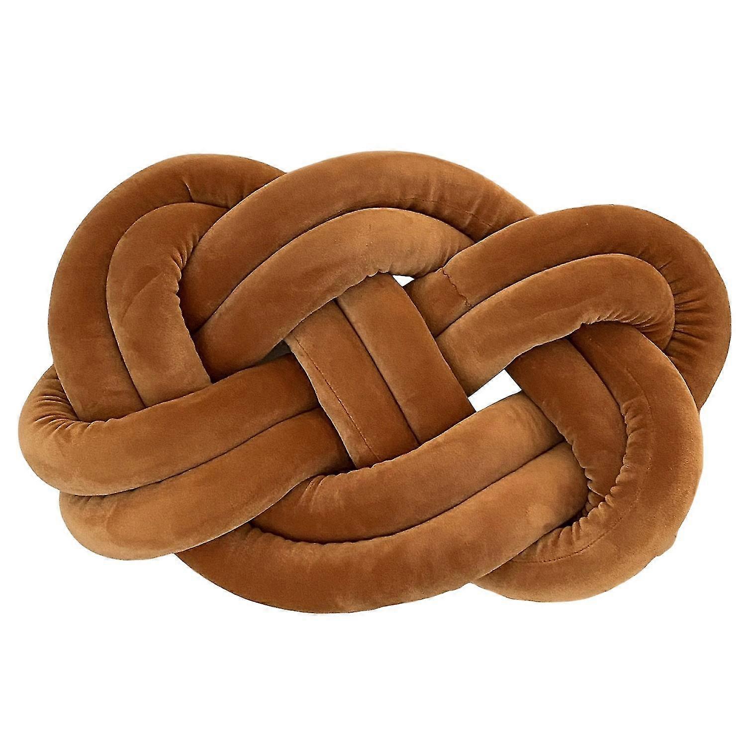 Handmade Knotting Seat Cushion Solid Color Breathable PP Cotton Padded Elastic Soft Home Office Chai