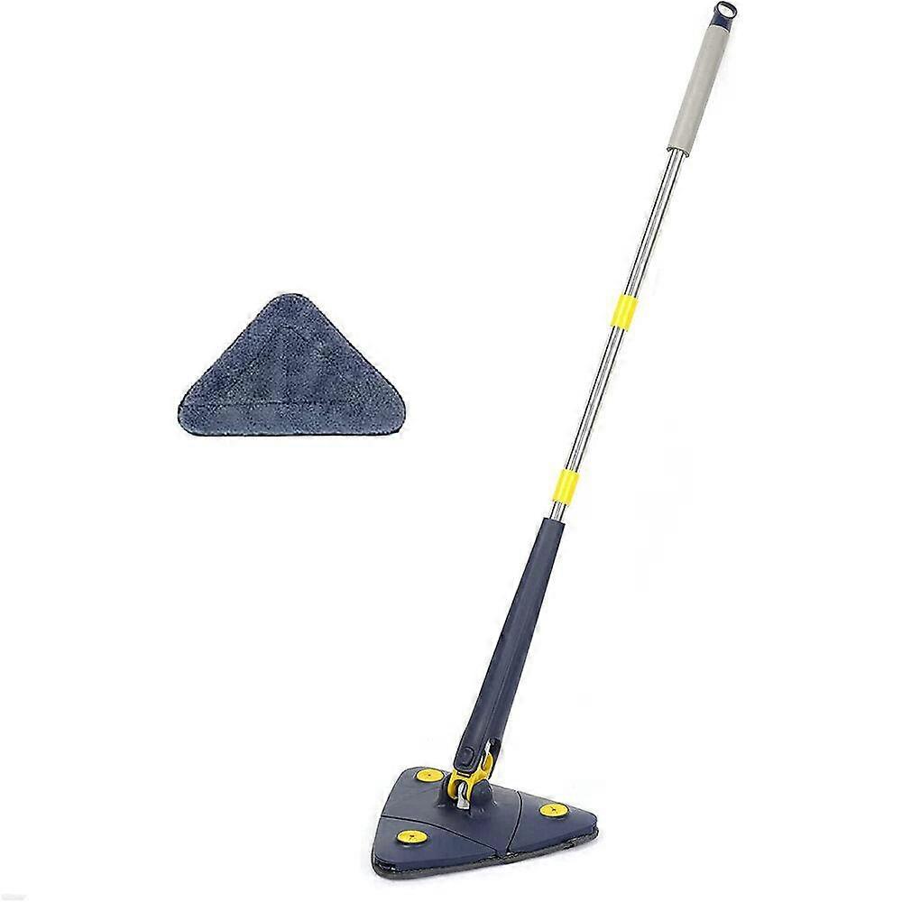 360 Rotatable Adjustable Cleaning Mop Triangle Mops Multipurpose Clean Brush QTL