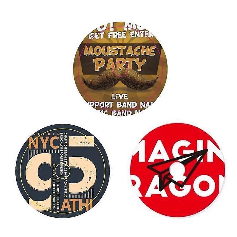 Car Aromatherapy Tablets Vent Diffuser Refill Pads Air Freshener Record Player