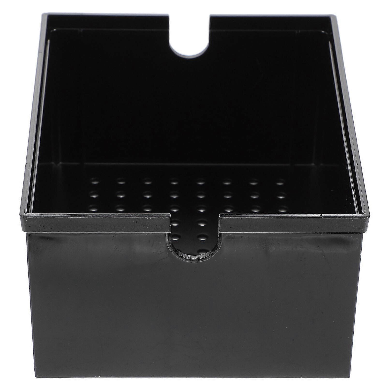 Akvárium Externý filter Trickle Rain Drop Upper Box Fish Tank Voda Akrylový filter Trickle Box Čierna