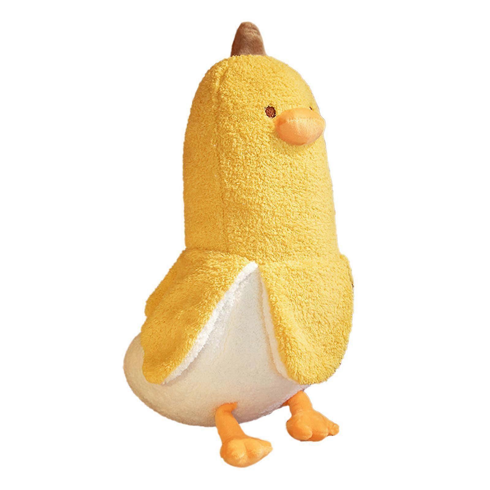 Banana Duck Plush Hugging Pillow Cute Animal Toy