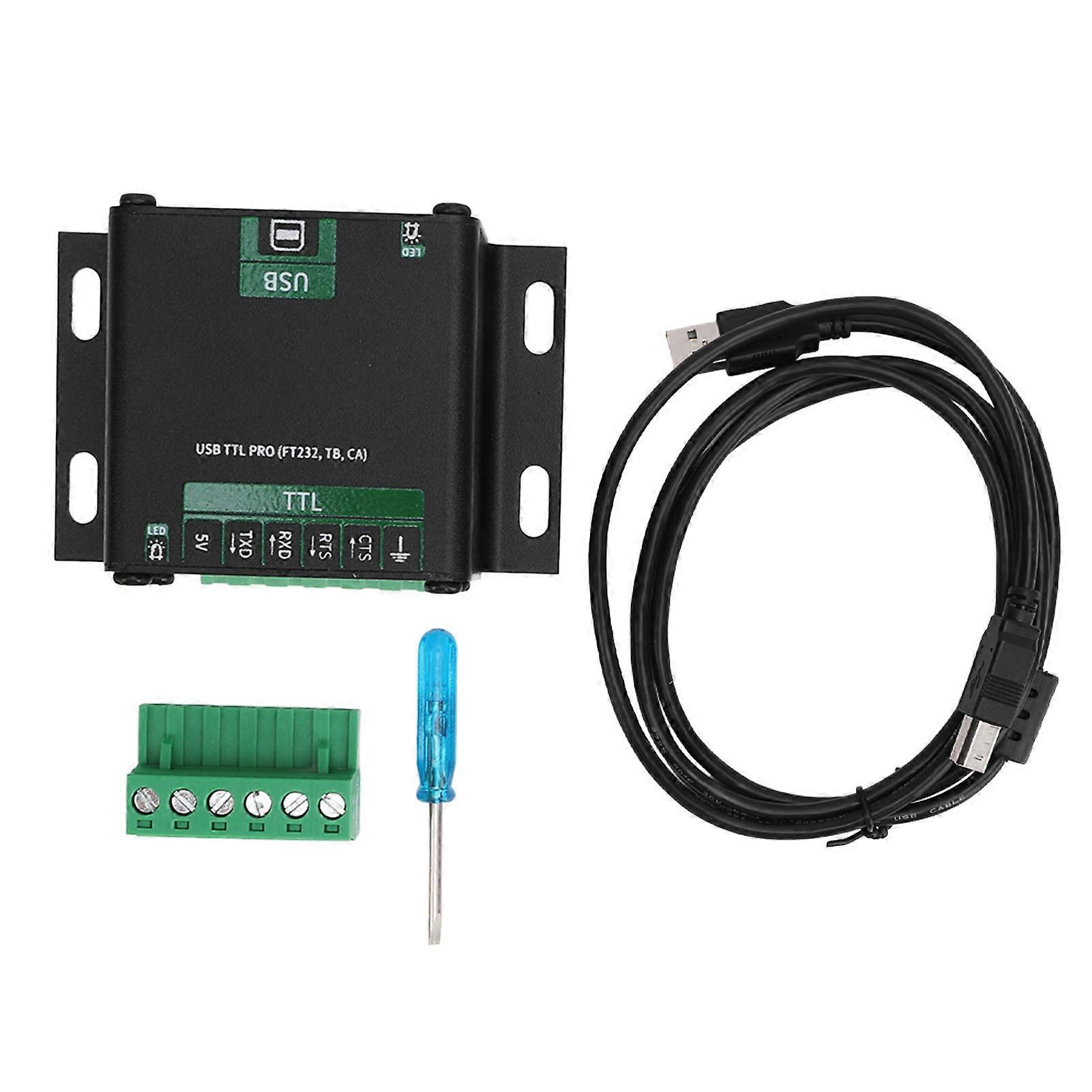 USB TTL Serial Port Module 300bps To 3Mbps FT232 Chip 2 Way Conversion Isolated USB TTL Serial Adapter Module