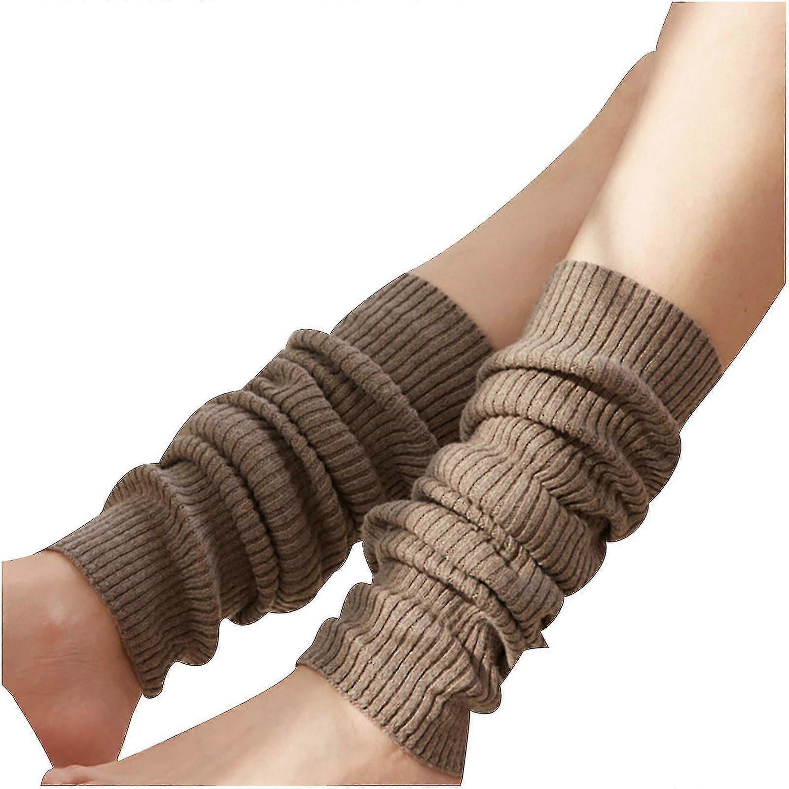 Winter Women Keep Warm Solid Socks Knitting Warm Anklets Leggings Socks