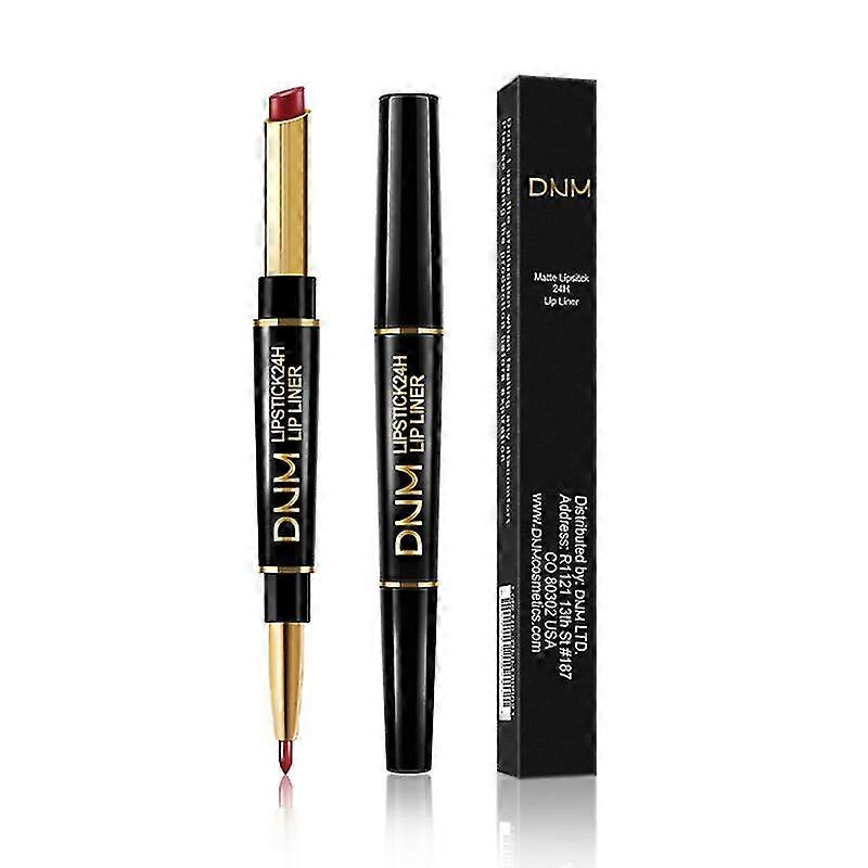 Double-head Lipstick 24h Lip Liner Solid Lip Contour Makeup