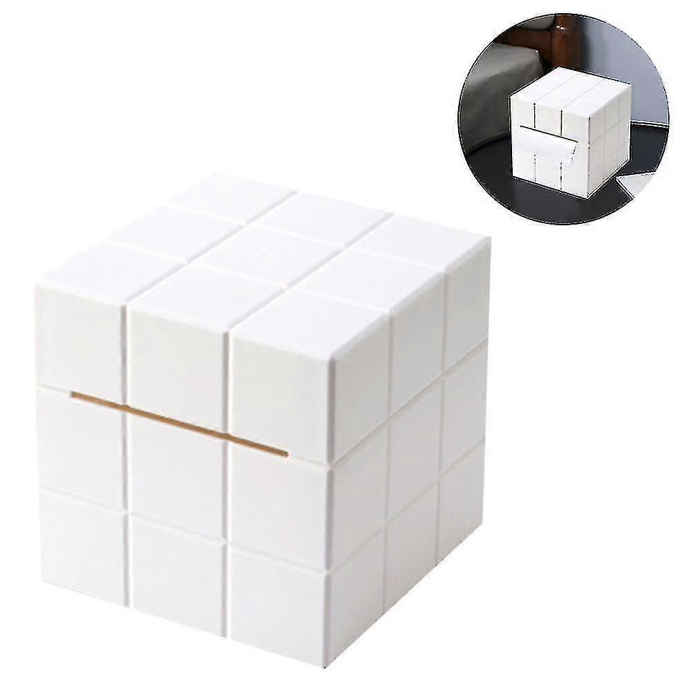 Creative Cube Tissue Box Organizer Tissue Box Cover - Decor