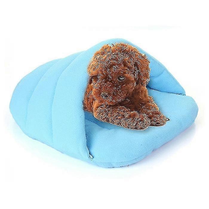 polar fleece warm thicken dogs cats house shape size