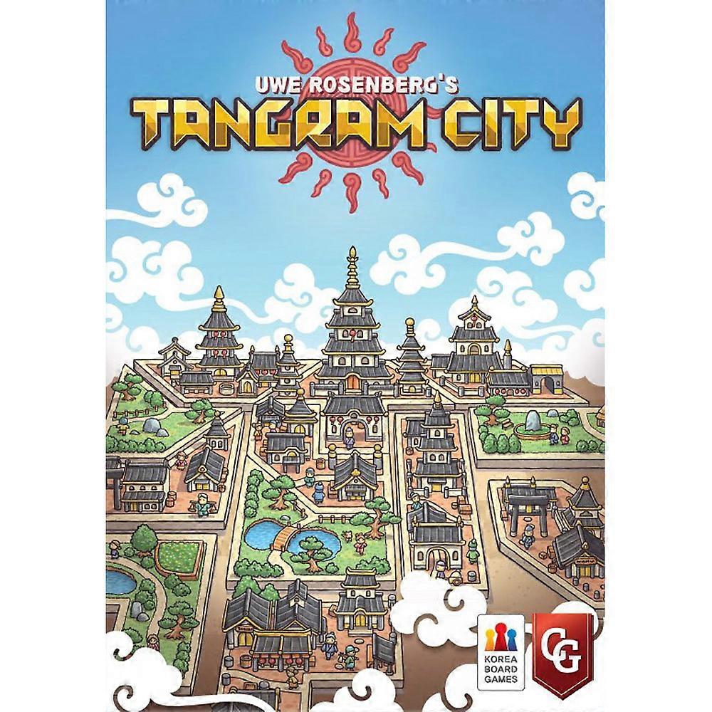 Tangram City Strategy Game Creative Puzzle and Fun Exciting Strategy Board Game