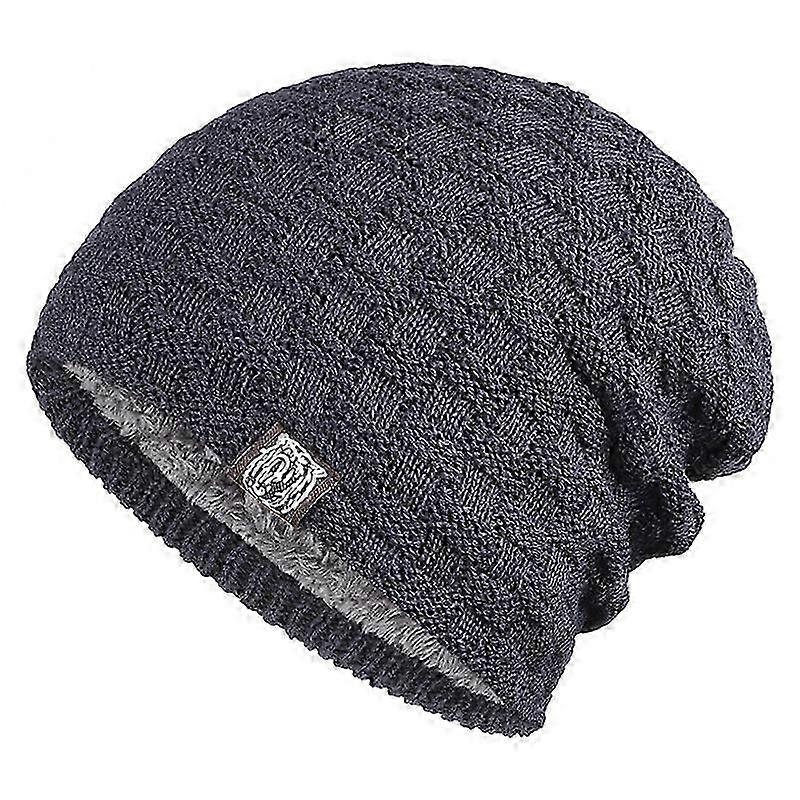 1 pcs Men's winter universal winter bean knitted cap(Tibetan)