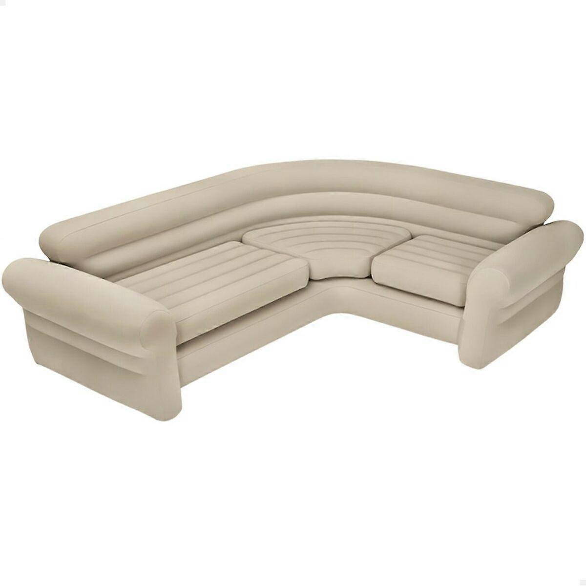 Inflatable Sofa Intex 257 x 76 x 203 cm Corner