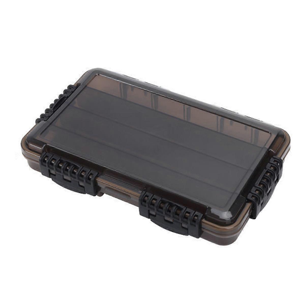 Fishing Accessories Box, Waterproof Fish Hook Storage Box, Lure Box, Multi-Function Partition Tool Box Medium