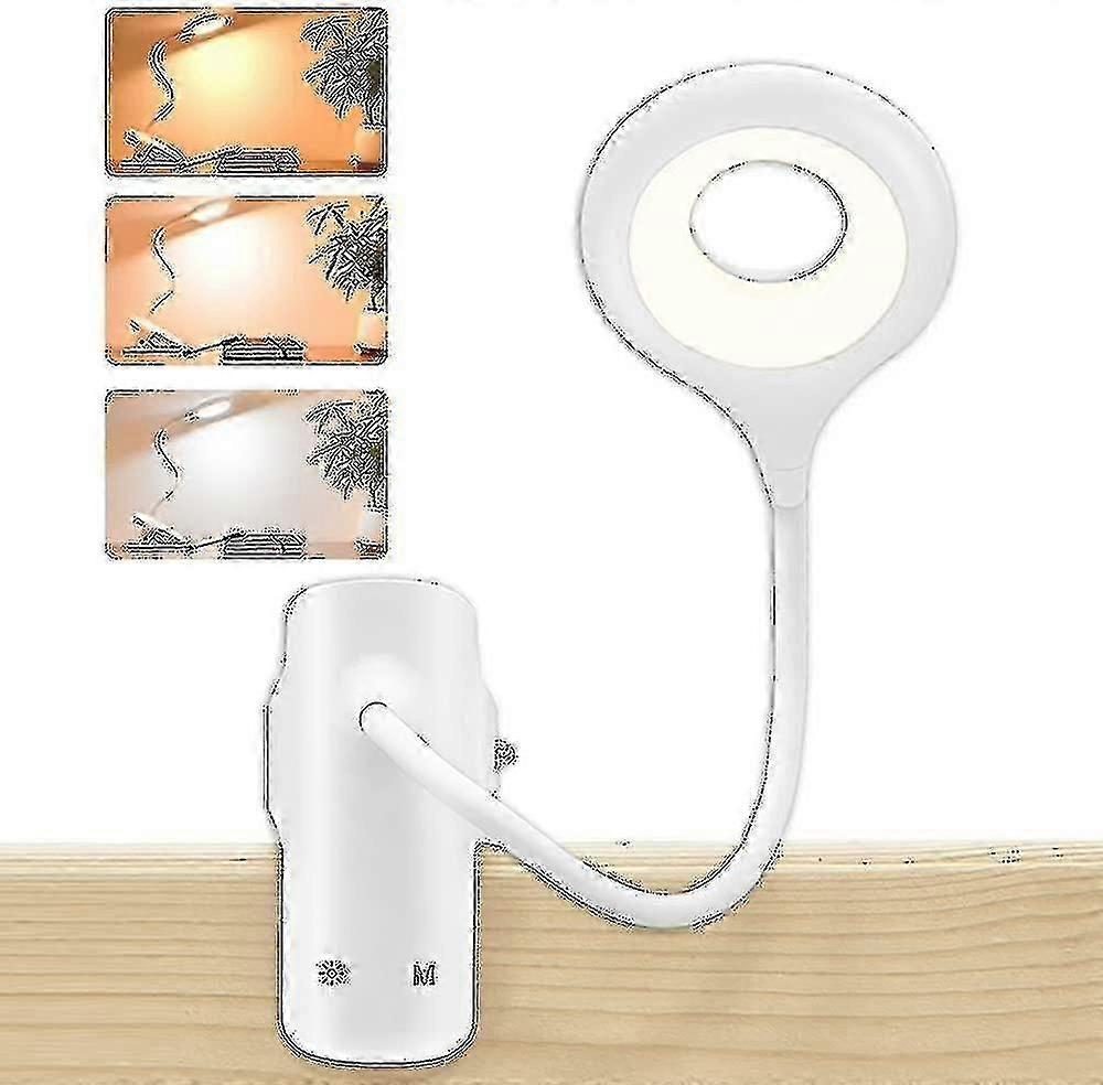 Lumière de lecture LED, clip de protection des yeux sur la lampe