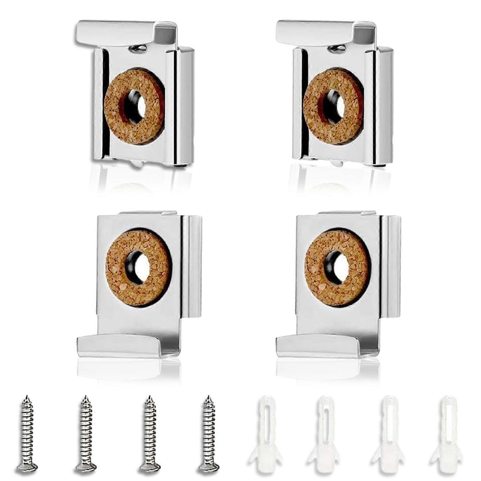 4pcs spring-type mirror frame clamp - set