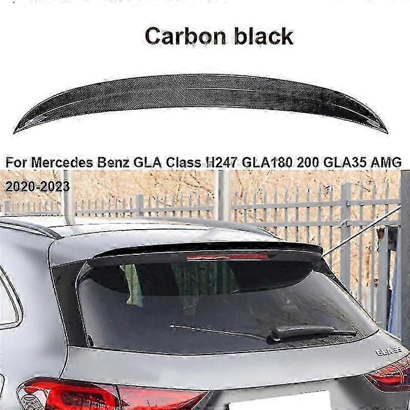 Gloss Black Rear Roof Spoiler Wing For Mercedes Benz Gla Class H247 Gla180 200 Gla35 Amg 2020-2023 Car Tail Trunk Splitter Lip