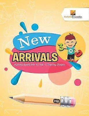 New Arrivals  Activity Books Pre K  Vol 1  Tracing Shapes