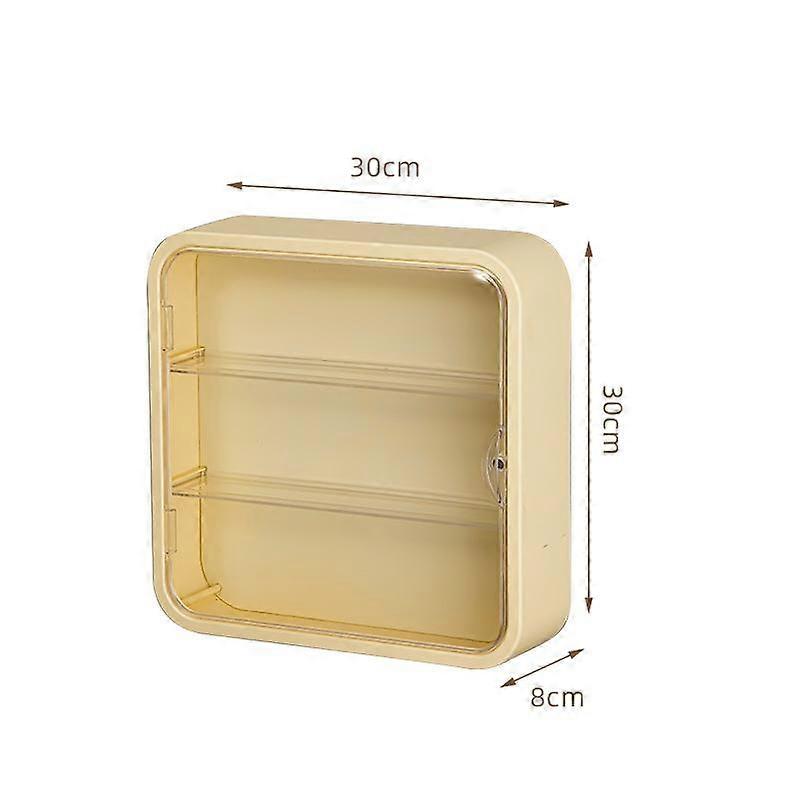 Wall Mounted Showcase Clear Blind Box Figures Display Case Figures Display Stand Dust Proof Doll Toy Storage Box