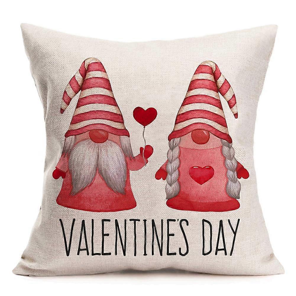Romantic Throw Pillow Covers for Sofa Couch Decor 24x24 Inch