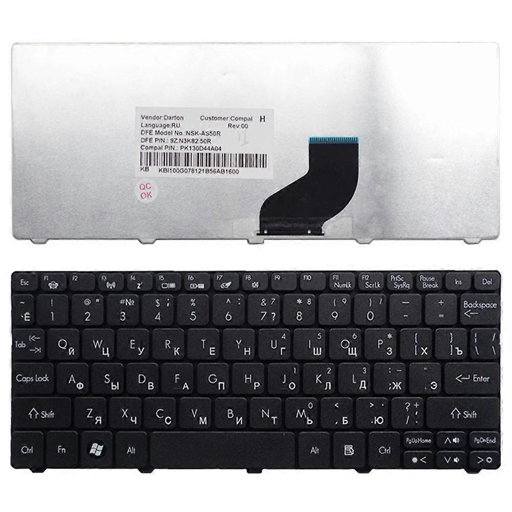 RU Version Russian Laptop Keyboard for Acer Aspire One D255 / D255E / D257