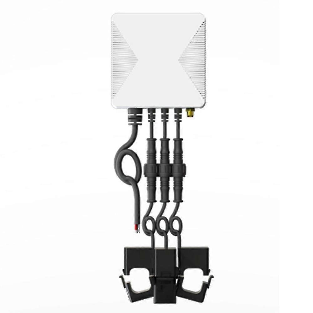 Tuya Smart 3 Phasen Zigbee Energiezähler kWh Powers Monitor 80A mit Klemmstromwandler
