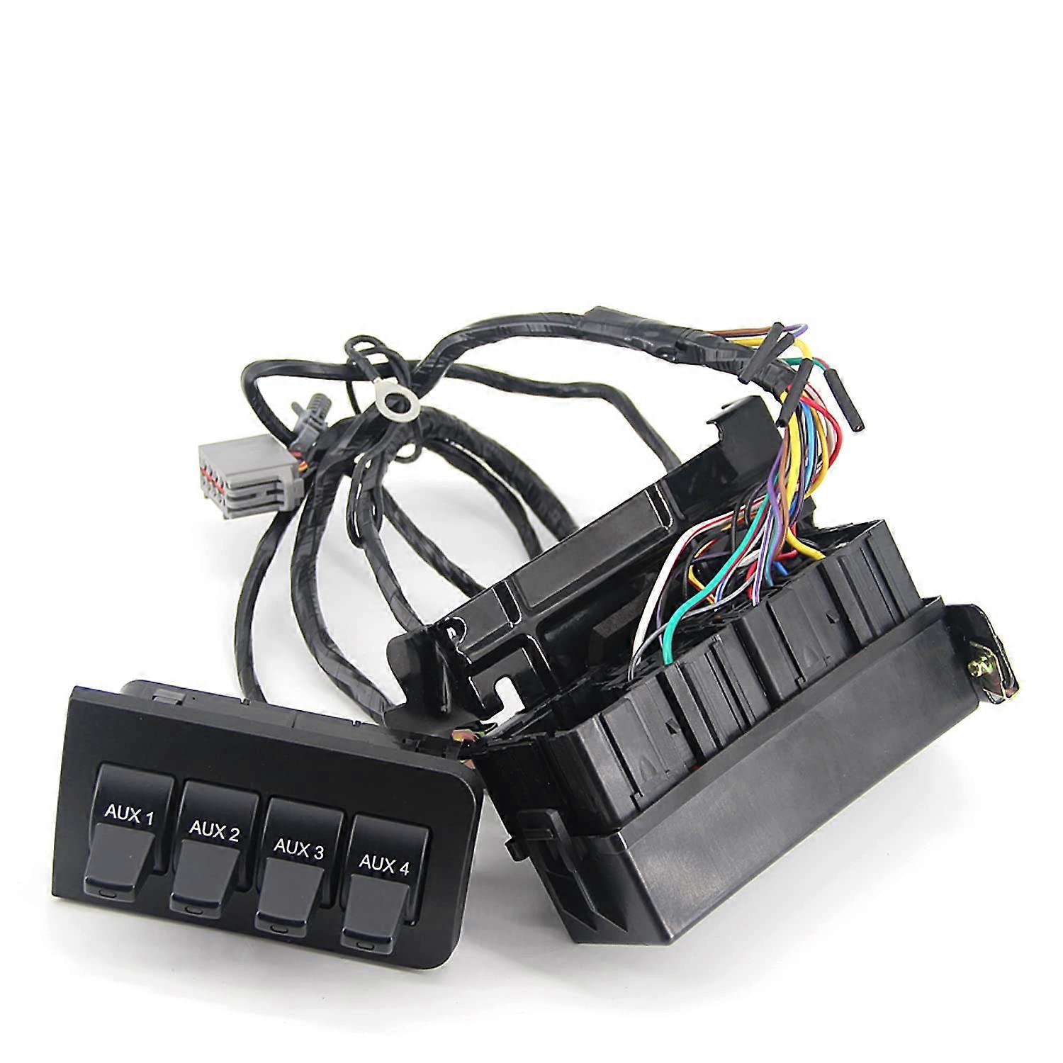 Auxiliary dash switch replacement for ford f250 f350