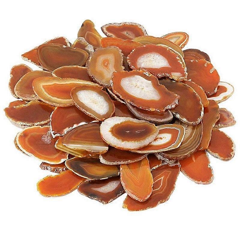 Natural Agate Geode Polished Irregular Crystal Slice Stone DIY Pendant Mineral Home Decoration