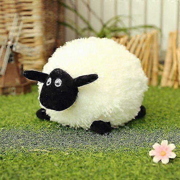 Sean the Sheep Plush Toy Ball Kudde White 30cm