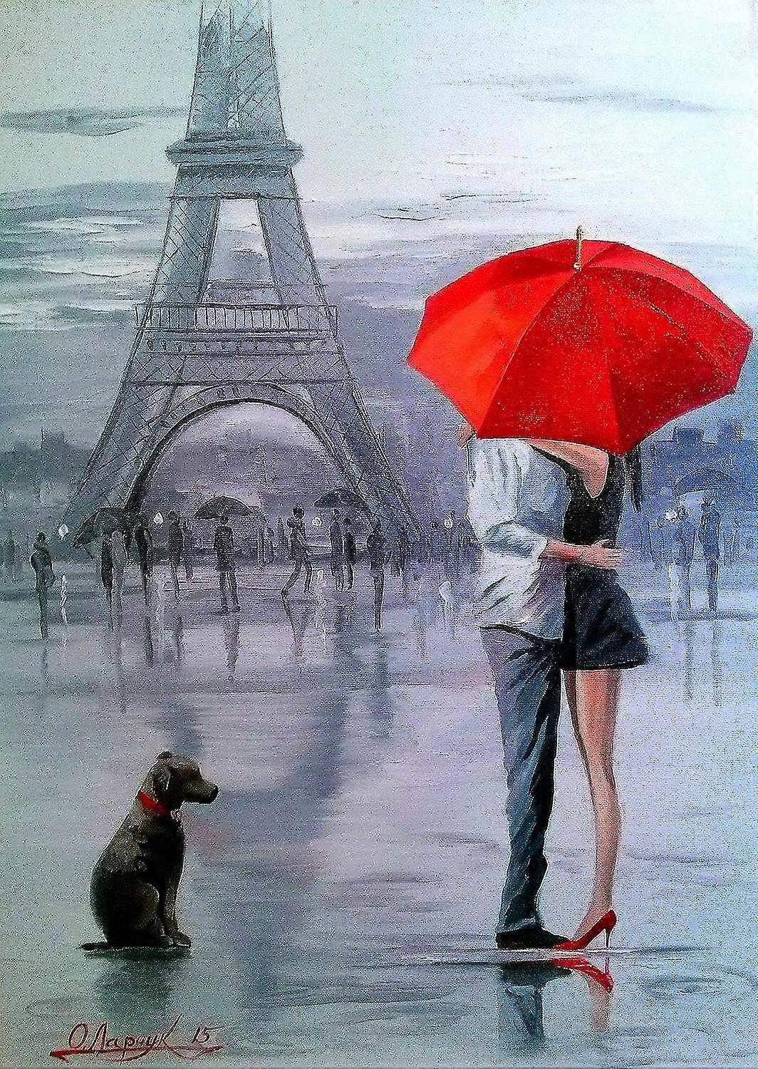 Paris for Two Jigsaw Puzzle (1000 Pieces)