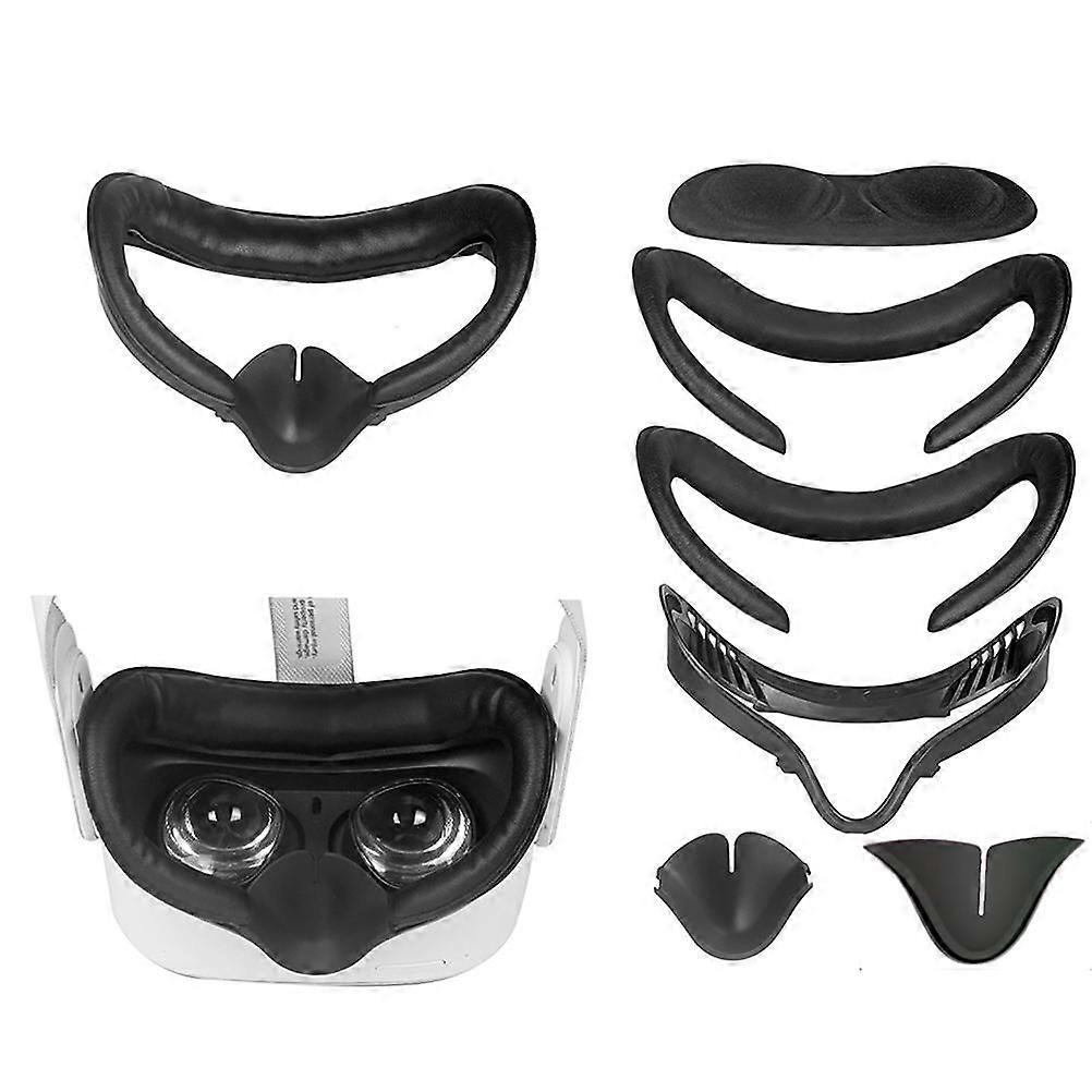 Soft VR Facial Interface Bracket, U-Leather Foam Replacement Pad for Oculus Quest 2