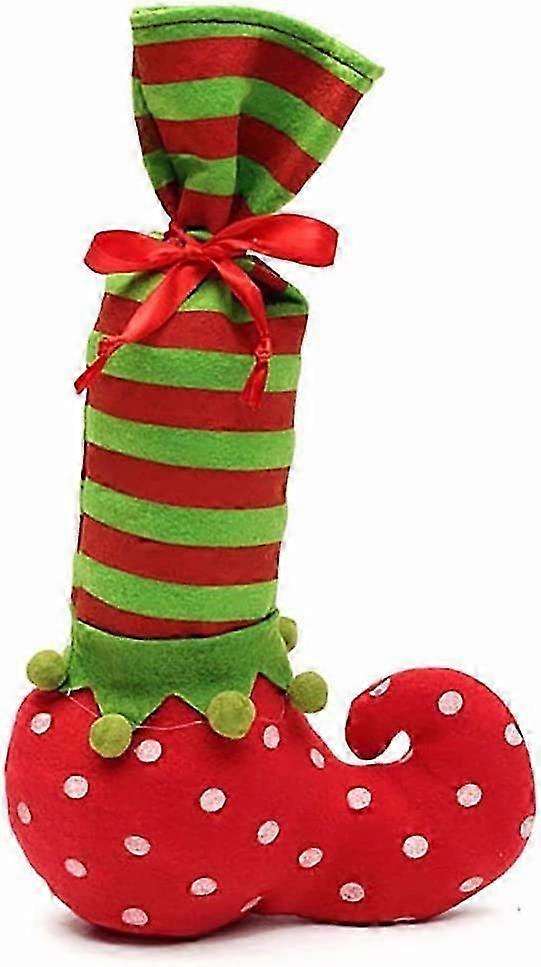 Jultomtegodispåse Tomtegodisstrumpor Tomteflaskpåse Vinflaskpåse