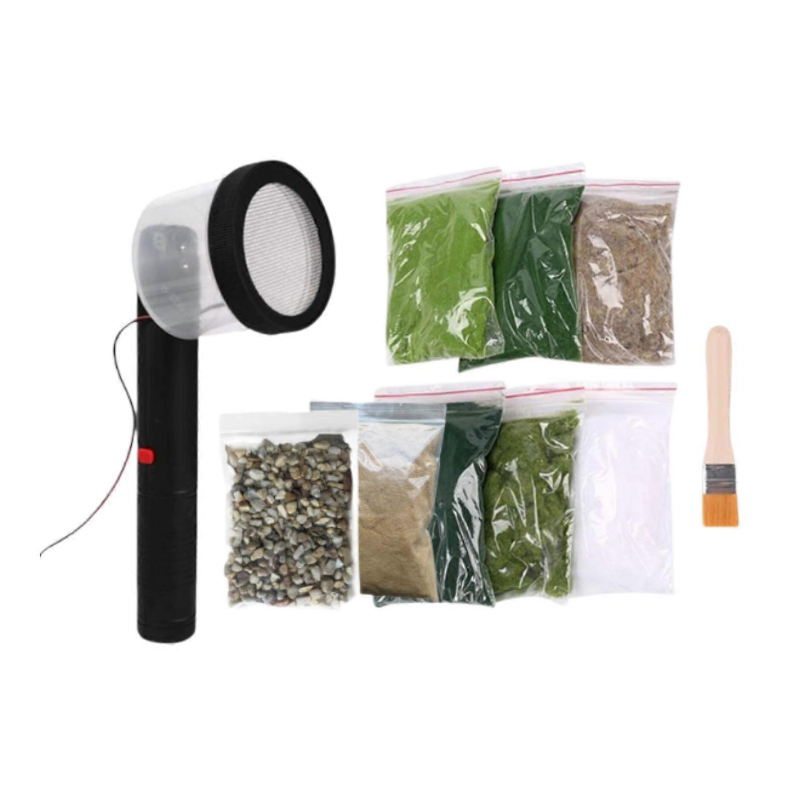 Electrostatic Flocking Grass Machine Decor Portable Static Grass Applicator