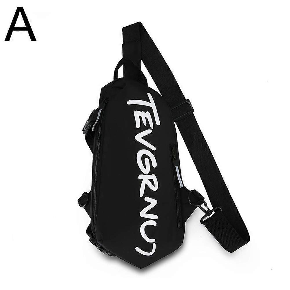 メンズ大容量ショルダーメッセンジャーバッグ新しい多機能チェストスポーツ