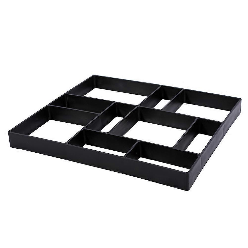 Driveway Paving Pavement Mold Concrete Path Garden Walk Maker Mould Funny DIY 10 Grid 45CM