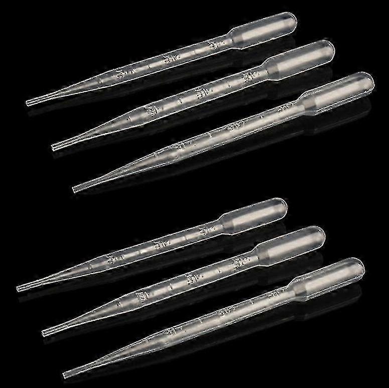 10-Pack 5ml Disposable Plastic Transfer Pipettes for Essential Oils, Makeup, and Eye Dropper Applications