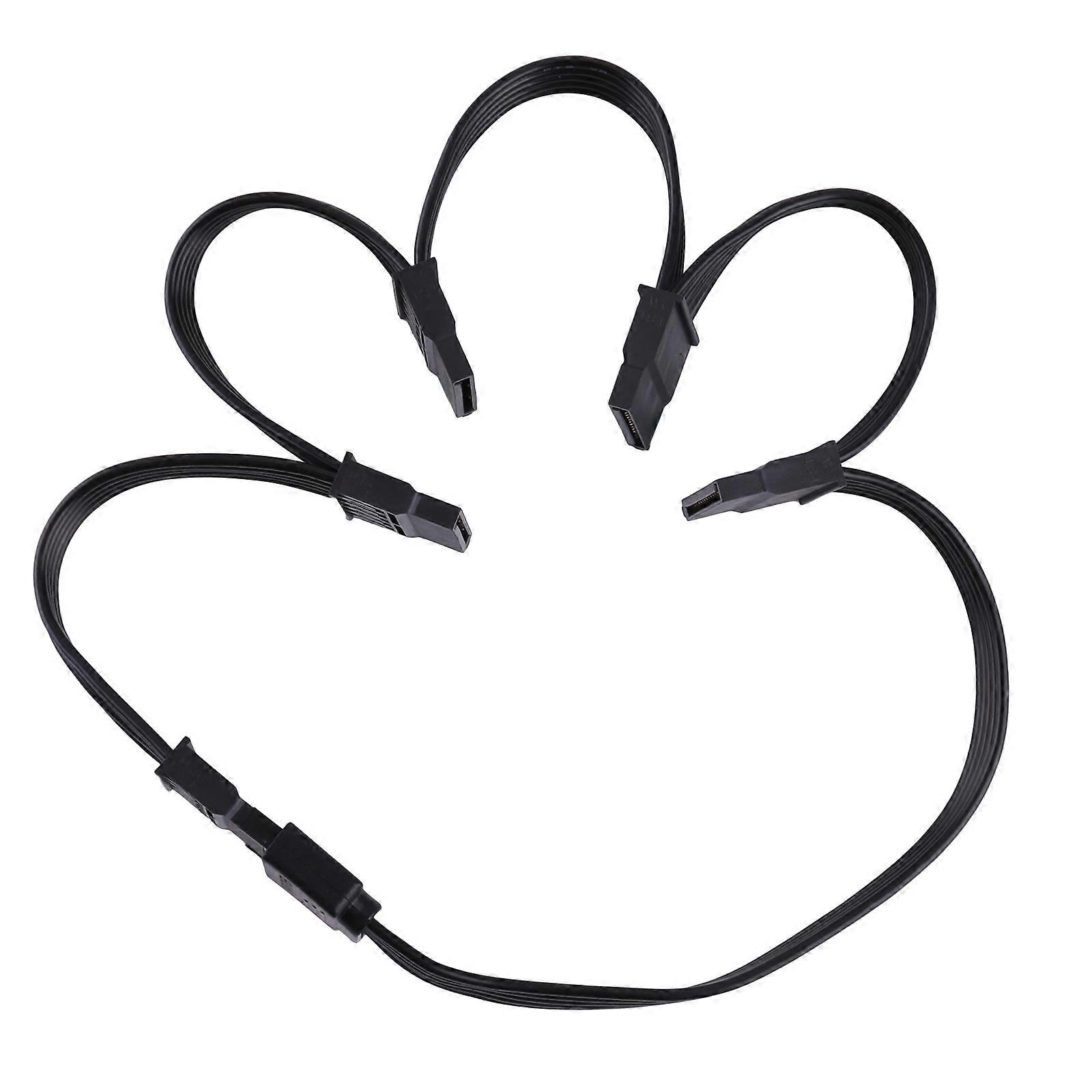 18AWG Sata 15PIN Extension Cable 15Pin to 1 2 3 4 5 Splitter for Game Computer Hard Disks Power Supply