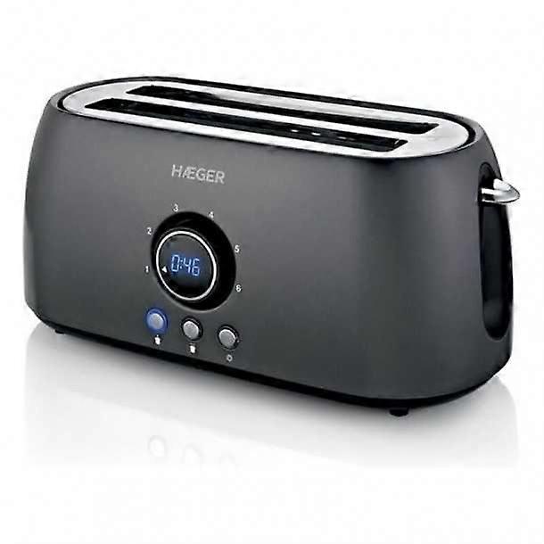 Toaster - Haeger - Future Plus - 1400 W - 2 Scheiben - Schwarz