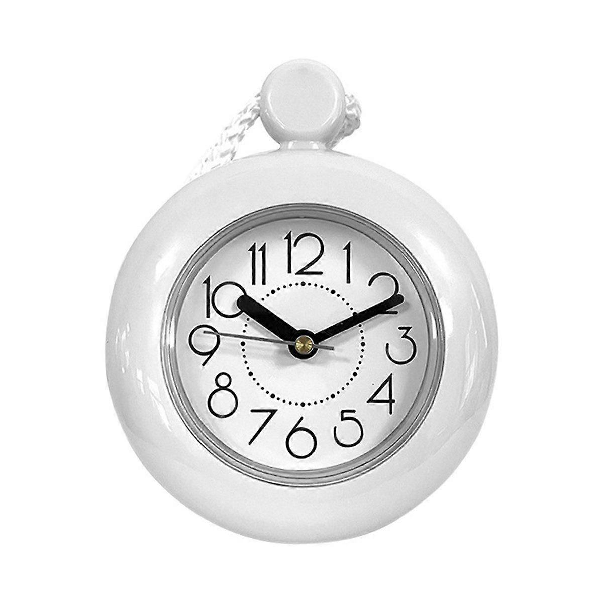 Wall clock bathroom clock small digital clock modern stylish timepiece for home decor