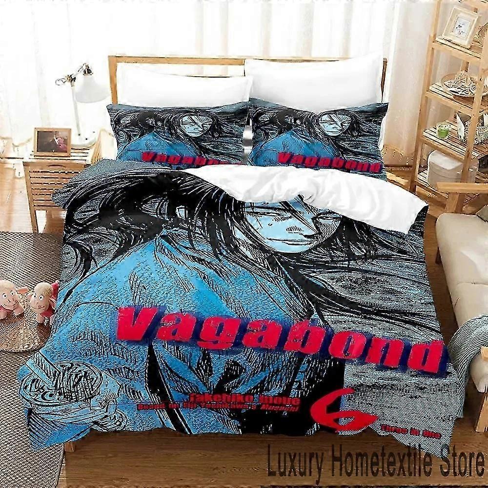 o2151 Lakan Vagabond Sängkläder Påslakan Påslakan Påslakan Örngott Täcke Storlek Pojkar Vuxen Sängkläder Set Lakan fVV2151