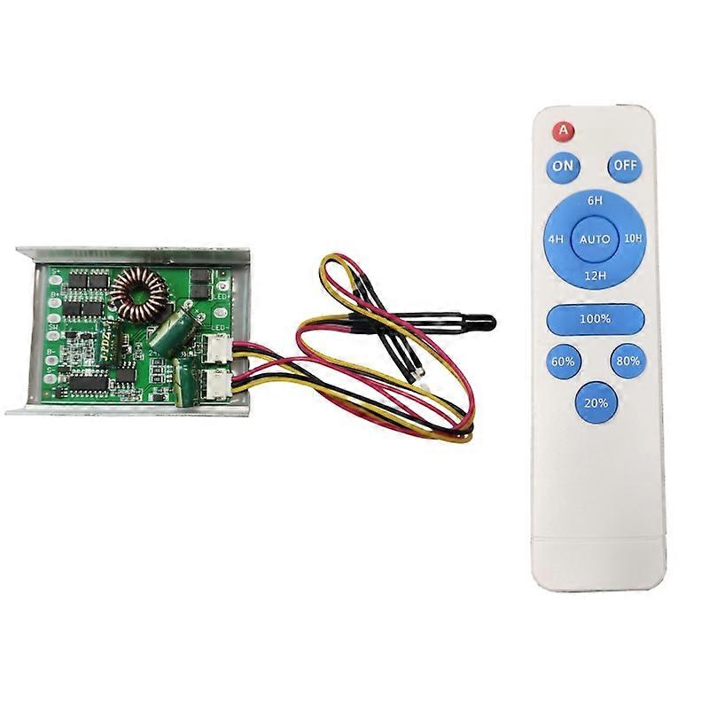 Solar LED Lights Circuit Board With Wireless Remote Control 3.2V 3.7V Solar Lamp