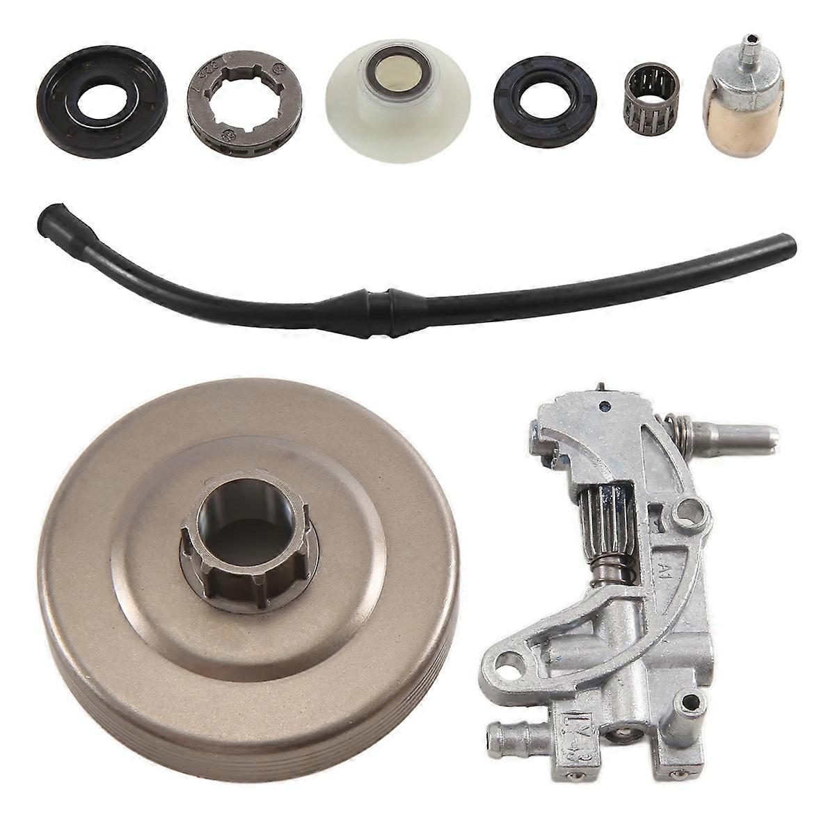 Clutch Sprocket Rim Drum Oil Pump Worm Gear for Chinese 4500 5200 5800 45Cc 5 Oil Seal Fuel Filter L