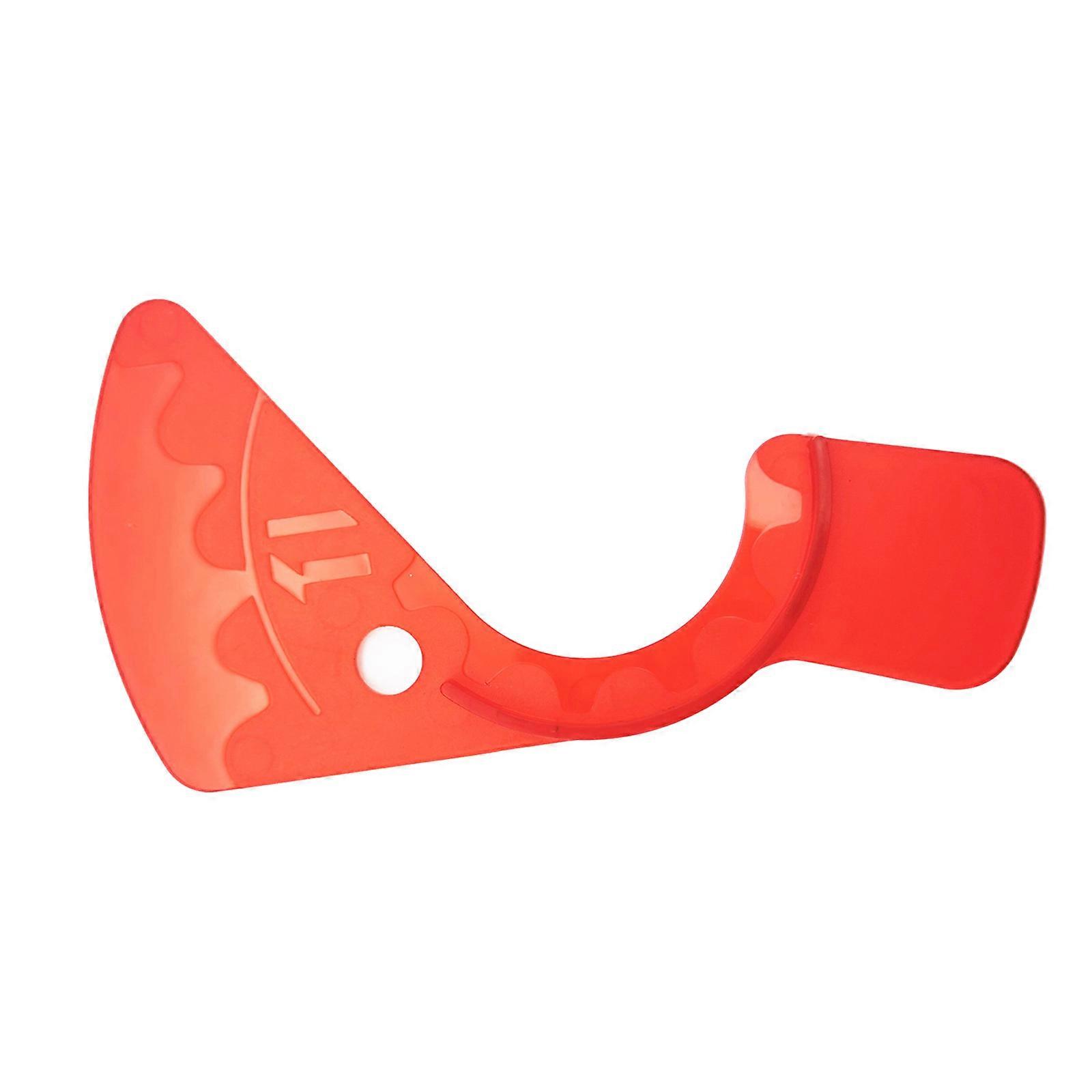 Bicycles Chain Gaps Adjustment Gauge Tool for Mountain Bikes Cycling Bike Chain Gaps Tool Bikes Rear Derailleur Adjuster Red