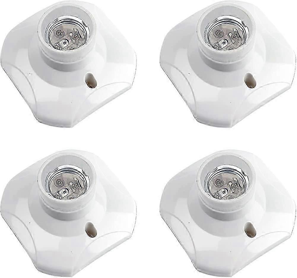 E27 Screw Light Bulb Socket Holder, E27 Lamp Holder Base, Edison Screw E27 Wall