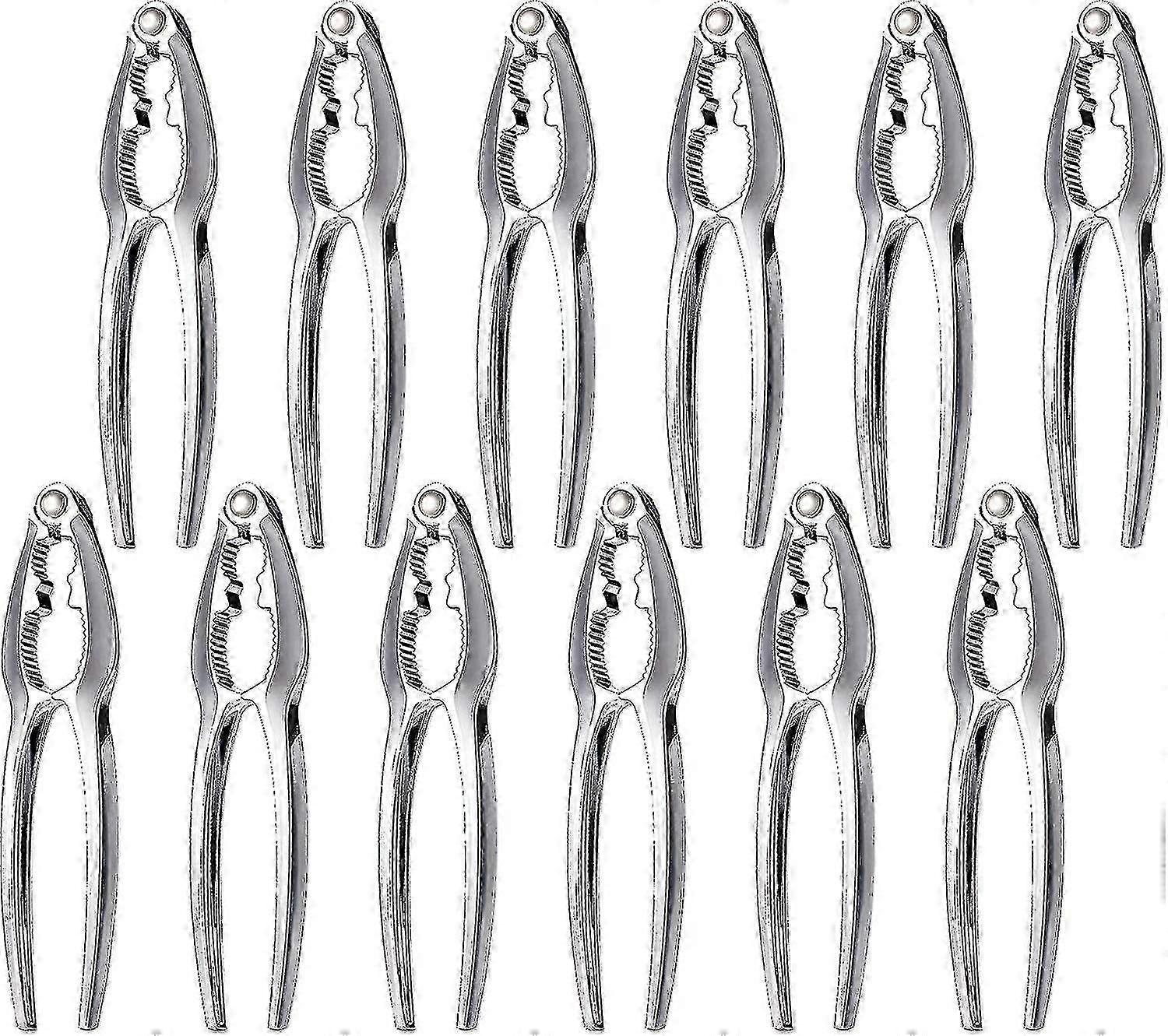 Nut Crackers For Crab Legs, Lobster Crackers, Heavy Duty Seafood Cracker Tools, Nut Cracker Set, 12 Pack The Best One