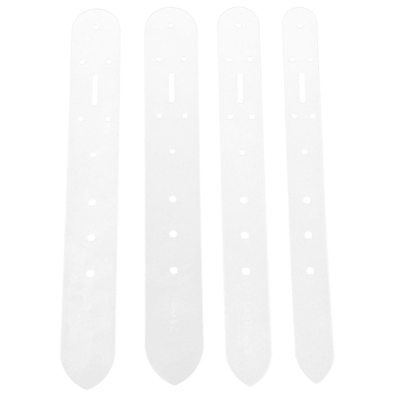 4pcs Belt Stitching Punches Stencil Leather Craft Tools Multi-function Belt Puncher Template Crafts Tools