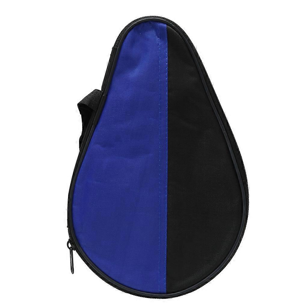 for Ping Pong Paddle Cover for Case Protective Table Tennis Practical Sports Zipper Closure Handle Racket Storage Bag Du Black